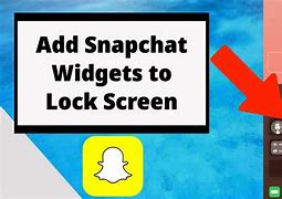 Image result for Snapchat Lock Screen
