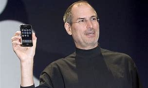 Image result for Steve Jobs Pics with iPhone