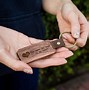 Image result for Personalized Wood Key Chains