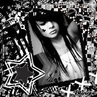 Image result for Emo Imagea Black and White Stickers