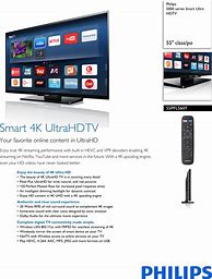 Image result for 55-Inch Philips 4K Smart TV