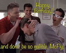 Image result for Back to the Future Birthday Meme