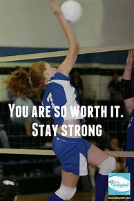 Image result for Short Inspirational Volleyball Quotes