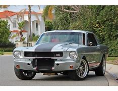 Image result for 66 Mustang Coupe Restomod
