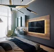 Image result for Flat Wall TV Design