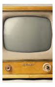 Image result for Old TV Set