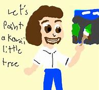 Image result for Female Bob Ross