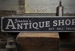 Image result for Antique Store Signs