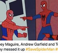 Image result for Spider-Man vs Spider-Man Meme