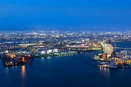 Image result for Map of Osaka in Japan