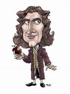 Image result for Isaac Newton Apple Portrait