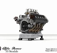 Image result for Alfa Romeo V8 Engine