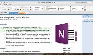 Image result for OneNote for Mac OS