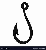 Image result for Fish Hook Vector