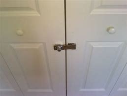 Image result for Folding Closet Door Lock
