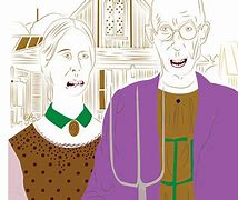 Image result for American Gothic On Phones