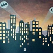 Image result for Batman House at Night Cartoon