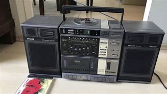 Image result for Philips CD Cassette Boombox