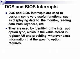 Image result for BIOS Interrupt Call