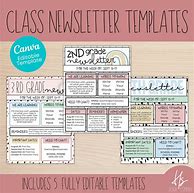 Image result for Classroom Newspaper Template