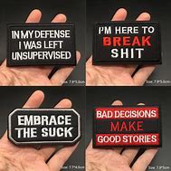Image result for 80s Biker Patches Funny