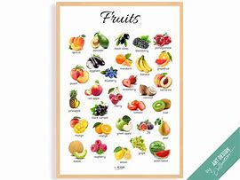 Image result for Fruit Poster for Nursery