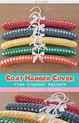 Image result for Coat Hanger Cover Crochet Patterns