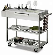 Image result for Outdoor Bar Carts On Wheels