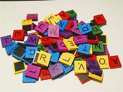 Image result for Coloured Scrabble Tiles