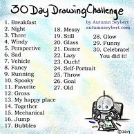 Image result for Things to Draw 30 Days