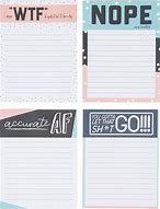 Image result for Funny Notepads