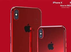 Image result for iPhone X Rouge