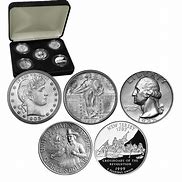 Image result for Silver Quarter Coin