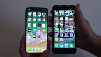 Image result for iPhone X V iPhone 7
