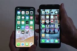 Image result for iPhone XS vs iPhone 7 Plus Size