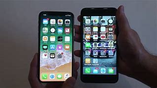 Image result for iPhone 7 Plus Next to iPhone X