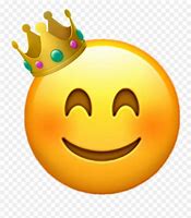 Image result for Smile Emoji with Crown