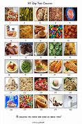Image result for 30-Day Food Challenge Calendar