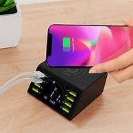 Image result for USB Hub with Qi Charging