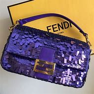 Image result for Purple Fendi Baguette