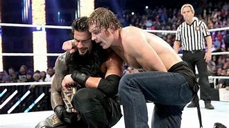 Image result for Roman Reigns vs Dean Ambrose