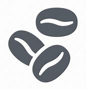 Image result for Caffeine Beans Icon