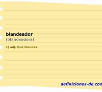 Image result for blandeador