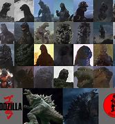 Image result for All Godzilla Designs