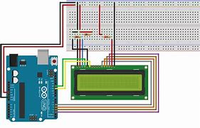 Image result for LCD 16X2 Wiring