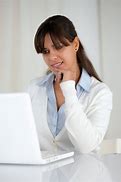 Image result for Woman Reading Computer Screen