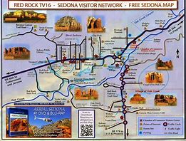 Image result for Sedona AZ On Map