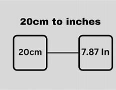 Image result for 20 Cm to Inches Calculator