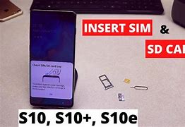 Image result for S10e Sim Card Place