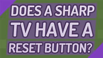Image result for Sharp TV Side Buttons
